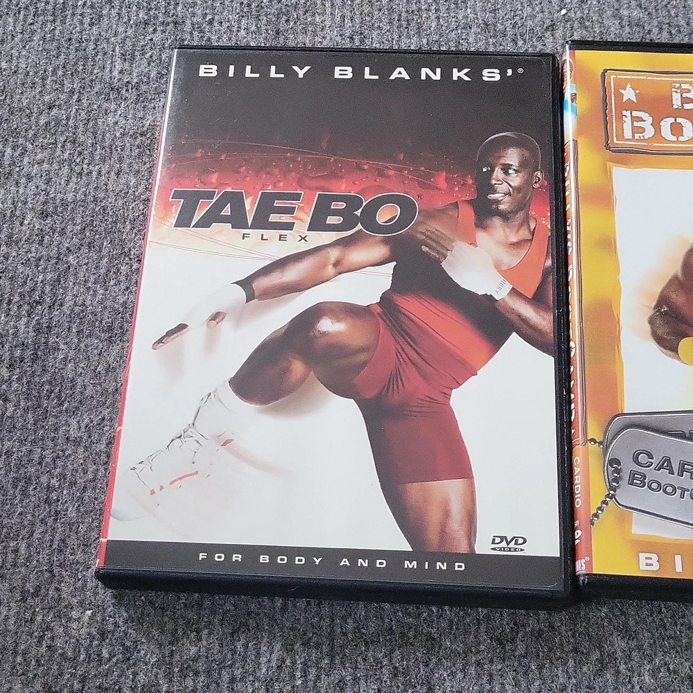 Billy Blanks Tae Bo and Bootcamp DVD Set - Black, White, Gold - Picture 4 of 4